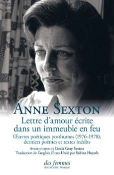 lettre d'amour ecrite dans un immeuble en feu (ebook)-anne sexton-9782721014979