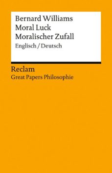 moral luck / moralischer zufall (ebook)-bernard williams-9783159626079