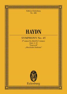 symphony no. 45 f@ minor, "farewell" (ebook)-joseph haydn-9783795716479