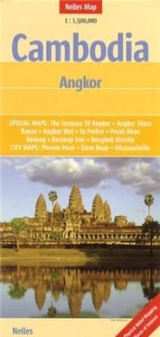 cambodia, angkor: 1/1500000 (nelles map)-9783865744579