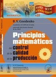 principios matematicos: del control de la calidad de la produccio n-9785396005679