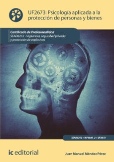 psicologia aplicada a la proteccion de personas y bienes. sead0212 (ebook)-9788411841979