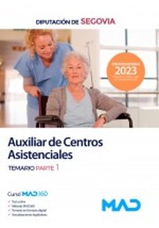 auxiliar de centros asistenciales de la diputacion provincial de segovia-9788414274279