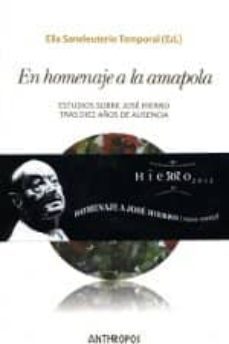en homenaje a la amapola-elia saneleuterio temporal-9788415260479