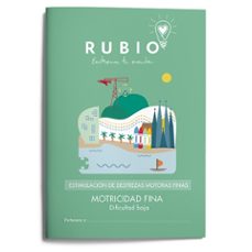rubio entrena tu mente: motricidad fina (dificultad baja)-9788415971979