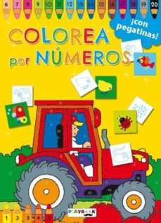 colorea por numeros (naranja)-9788416189779