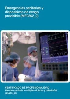 emergencias sanitarias y dispositivos de riesgo previsible  (mf03 62_2)-9788416275779