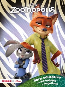 zootropolis (libro educativo disney con actividades y pegatinas)-9788416548279