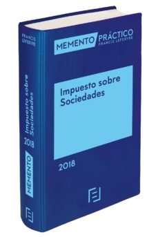 memento impuesto sobre sociedades 2018-9788417162979