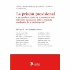 la prision provisional y su estudio a traves de la casuistica mas relevante: un analisis ante la segunda revolucion de la justicia penal-alfredo abadias selma-9788418244179