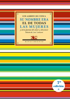su nombre era el de todas las mujeres-luis alberto de cuenca-9788419791979