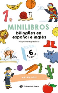 minilibros bilingues en español e ingles - mis primeras palabras-editorial el pirata-9788419898579