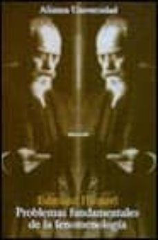 problemas fundamentales de la fenomenologia-edmund husserl-9788420627779