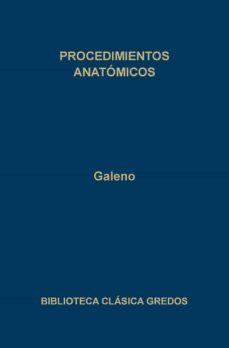 procedimientos anatomicos: libros i-ix-9788424923679