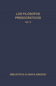 los filosofos presocraticos ii (ebook)-conrado eggers-9788424929879