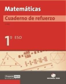 cuaderno refuerzo matematicas 1º eso (con solucionario)-9788430749379