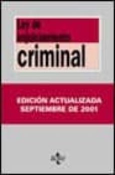 ley de enjuiciamiento criminal (16ª ed.)-9788430936779