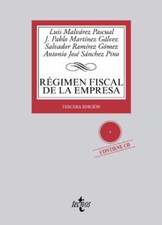 regimen fiscal de la empresa-luis alberto malvarez pascual-9788430958979