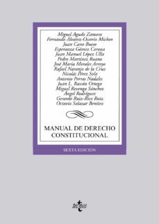 manual de derecho constitucional (6ª ed.)-9788430966479