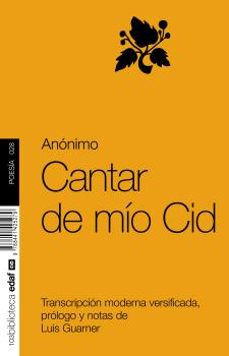 cantar de mio cid (edicion de luis guarner)-9788441425279