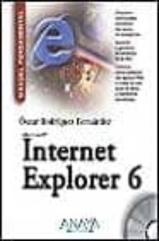 microsoft internet explorer 6 (incluye cd-rom)-oscar rodriguez fuente-9788441513679