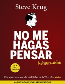 no me hagas pensar. actualizacion-steve krug-9788441537279