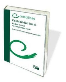 contabilidad local: modelo normal de contabilidad local orden hap/1781/2013, de 20 de septiembre-9788445428979