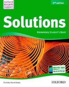solutions elem student book 2-9788467381979