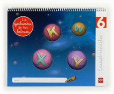 lectoescritura la galaxia de las letras 5 años nivel 6 cuadricula educacion infantil-9788467554779