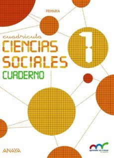 ciencias sociales 1. cuadrícula. cuaderno. 1º educacion primaria ed 2015  andalucia-9788467885279