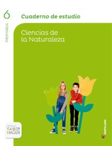 ciencias naturales 6º primaria cuaderno de estudio ed 2015-9788468029979