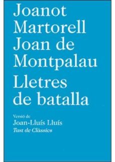 lletres de batalla-joanot martorell-joan de montpalau-9788472267879