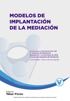 modelos de implantacion de la mediacion-9788473605779