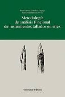 metodologia de analisis funcional de instrumentos tallados en sil ex-j. emilio gonzalez urquijo-juan jose estevez-9788474853179