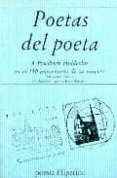 poetas del poeta: (a friedrich holderlin en el 150 aniversario de su muerte)-9788475173979