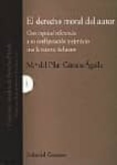 el derecho moral del autor-maria del pilar camara aguila-9788481516579