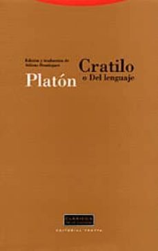 cratilo o del lenguaje-9788481645279