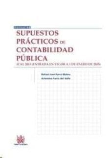 supuestos practicos de contabilidad publica-rafael jose parra mateu-9788490862179