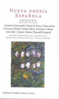 nueva poesia española: antologia edicion trilingue esp/ing/arabe-9788494779879