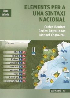 elements per a una sintaxi nacional-9788494986079