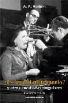 es legal el matrimonio y otras cuestiones-alan patrick herbert-9788496953079