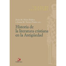 historia de la literatura cristiana en la antiguedad-jesus m. nieto ibañez-9788497155779