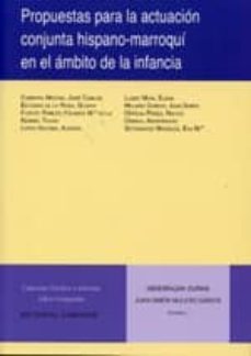 propuestas para la actualizacion conjunta hispano-marroqui en el ambito de la infancia-9788498367379