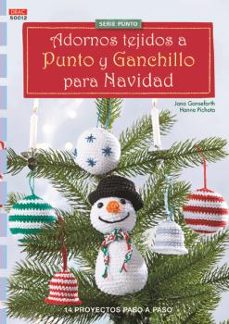 adornos tejidos a punto y ganchillo para la navidad-jana ganseforth-9788498744279