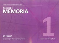 taller 1 de memoria: 70 fichas ejercicios practicos con solucione s-andres sardinero peña-9788498962079