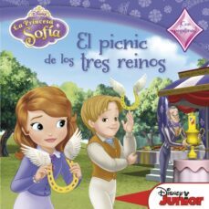 la princesa sofia: cuento con adhesivos. el picnic de los tres re inos-9788499515779