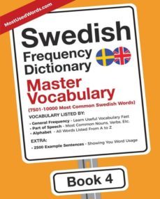 swedish frequency dictionary - master vocabulary-9789492637079
