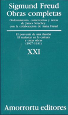 obras completas (vol.xxi):el porvenir de una ilusion; el malestar en la cultura y otras obras-9789505185979