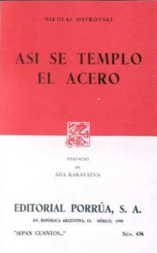 asi se templo el acero-nikolai ostrovski-9789684329379