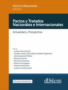 pactos y tratados nacionales e internacionales (ebook)-patricio maraniello-9789871799879
